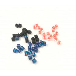 Square and triangle beads